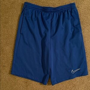 Nike Men's Royal Blue Athletic Shorts